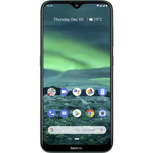 Nokia, Nokia 2.3 Cyan Green Dual-SIM Smartphone 32 GB 6.2 Zoll (15.7 cm) Dual-SIM Android™ 9.0 13 Mio. Pixel Cyan, Grün, 