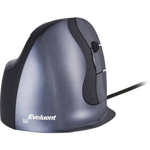 BakkerElkhuizen Evoluent D Small USB-Maus Ergonomisch Anthrazit