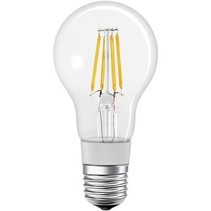 LEDVANCE, SMART+ BT CLA60 50 5.5 W/2700K E27, LED-Lampe, angeschlossenes LED-Leuchtmittel E27 glas transparent / Smart+ - Standard-Glühfäden 5,5W=50W - Ledvance transparent en glas