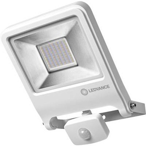 LEDVANCE, LEDVANCE 4058075239739 LED-Außenstrahler mit Bewegungsmelder 50 W, Ledvance LED-Scheinwerfer Endura Weiß 50W 4500lm 100D - 830 Warmweiß | IP44 - Bewegungs- und Lichtsensor - Symmetrisch
