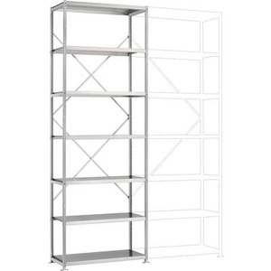 Manuflex, Manuflex RP1617.9006 Fachbodenregal-Grundmodul (B x H x T) 1030 x 3000 x 300 mm Stahlboden, 