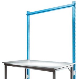 Manuflex, Manuflex ZB3823.5012 Aufbauportal ohne Ausleger für UNIVERSAL + PROFI Spezial Grundtische, Nutzhöhe 1500 mm, ManAufbauportal, Grundtisch SPEZIAL Arbeitstisch-/Werkbanksystem UNIVERSAL/PROFI, 1750 mm, lichtblau