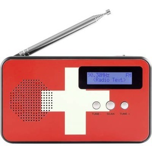 Reflexion, Reflexion TRA5005D+ CH Tischradio DAB+, UKW DAB+, UKW, USB Fühlbare Tasten, 