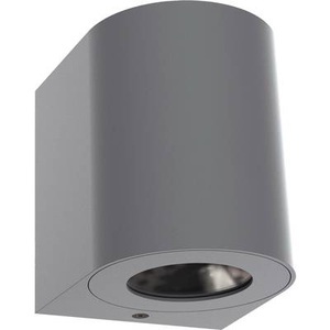 Nordlux, LED-Außenwandleuchte Canto 2, 10 cm, grau, Nordlux Canto 2 49701010 LED-Außenwandleuchte 12 W Grau