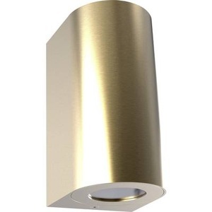 Nordlux, Außenwandleuchte Canto Maxi 2, messing, Nordlux Canto Maxi 2 49721035 Außenwandleuchte GU10 56 W Messing