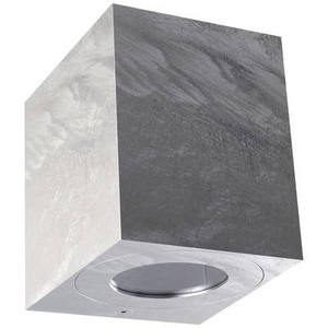 Nordlux, LED-Außenwandlampe Canto Kubi 2, 10 cm, verzinkt, Nordlux Canto kubi2 49711031 LED-Außenwandleuchte 12 W Verzinkt