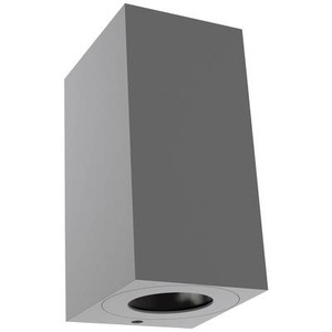 Nordlux, Außenwandlampe Canto Maxi Kubi 2, 17 cm, grau, 