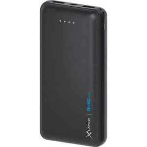 Xlayer, Xlayer Powerbank Micro 20000mAh - Schwarz, Xlayer Powerbank Micro schwarz 20.000 mAh