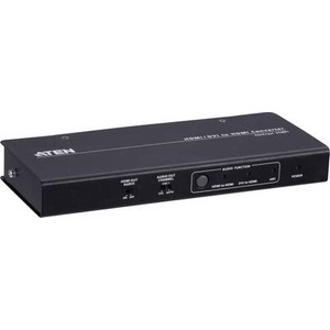 ATEN, Aten VC881-AT-G - 4K HDMI/DVI to HDMI Converter With Audio, ATEN Anschlusskabel HDMI-A Buchse, DVI-I 18+5pol. Buchse 0 m Schwarz VC881 4K UHD HDMI-Kabel