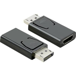 VALUE, Value 12.99.3158 Adapter [1x DisplayPort Stecker - 1x HDMI-Buchse] Schwarz, VALUE DisplayPort-HDMI Adapter, DP Stecker-HDMI Buchse