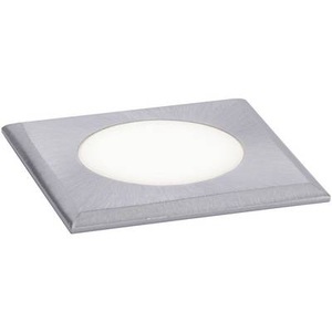Paulmann, Paulmann House Bodeneinbaulampe IP65 eckig flächig, Paulmann PAULMANN 94366 Bodeneinbauleuchte LED 2 W Edelstahl (gebürstet)