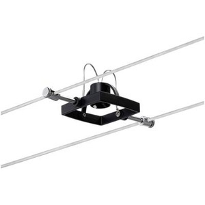 Paulmann, Paulmann Wire Spot MacII Seil-Basissystem GU5.3 LED Schwarz (matt), Paulmann Wire Spot MacII Seil-Basissystem GU5.3 LED Schwarz (matt)