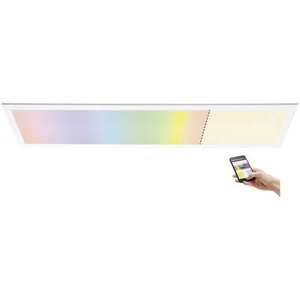 Paulmann, Paulmann LED-Panel Amaris 1200x300, RGBW, Paulmann Amaris 79810 LED-Panel 35 W Warmweiß, RGBW Weiß (matt)