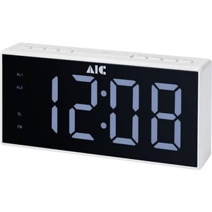 AIC, AIC 48XXL Radiowecker UKW UKW Weckfunktion Weiß, 