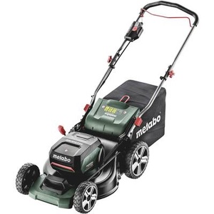 Metabo, Metabo RM 36-18 LTX BL 46 Akku Rasenmäher inkl. 2. Akku, inkl. Ladegerät 5.2 Ah Schnittbreite (max.) 46 mm, metabo Akkurasenmäher »RM 36-18 LTX BL 46 Kit«