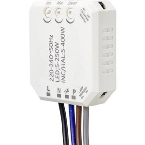 Sygonix, Sygonix SY-4697884 Unterputz Dimmer Geeignet für Leuchtmittel: Halogenlampe, LED-Lampe, Glühlampe, Sygonix SY-4697884 Unterputz Dimmer Geeignet für Leuchtmittel: Halogenlampe, LED-Lampe, Glühlampe