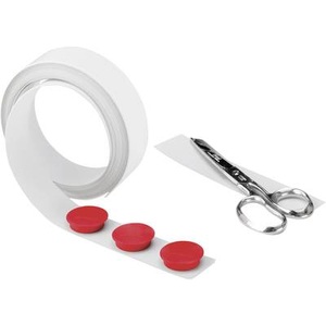 magnetoplan, Magnetoplan Magnetband 3.5 cm x 5 m, Magnetop Magnetband, weiss, 5m x 35mm, 5705105