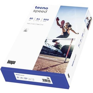 Inapa Tecno Speed 2100011521 Universal Druckerpapier Kopierpapier DIN A4 80 g/m² 500 Blatt Weiß