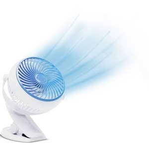 MediaShop, MediaShop Livington Go Fan Tischventilator 2 W, 3 W, 4 W (L x B x H) 150 x 186 x 80 mm Weiß, Livington Go Fan Luftkühler