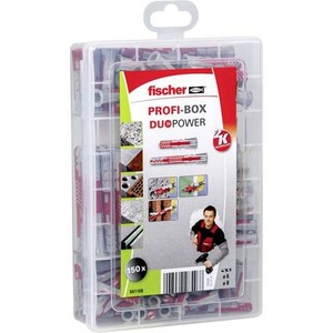 FISCHER, FISCHER Meisterbox DUOPOWER, Fischer Duopower Meister-Box | ? 6 | 8 | 10 mm | 132 Stück