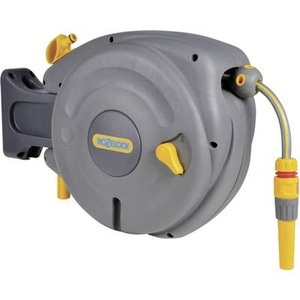 Hozelock, Hozelock AutoReel mit 10 Meter Schlauch 2485R0000 10 m Grau Gartenschlauchaufroller, Hozelock AutoReel 2485R0000 10 m 1 St. Grau, Gelb Gartenschlauchaufroller
