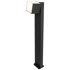 LUTEC, Lutec CUBA 6939412011585 LED-Außenstandleuchte 12 W Warmweiß Schwarz, LED-Wegeleuchte Cuba, 1-fl., schwarz, 3.000K