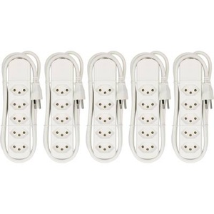 MH Basic-Line, MH Basic-Line 160797 Steckdosenleiste ohne Schalter CH-Stecker 5 St., Max Hauri 160797 Steckdosenleiste CH-Stecker 5 St.