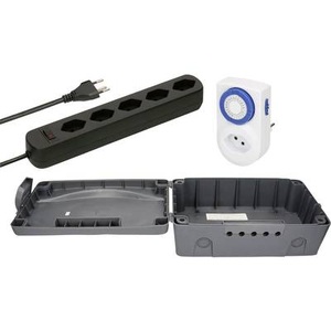Max Hauri, Max Hauri - Outdoorbox IP54 Timer-Anschluss-Set 3-teilig, 