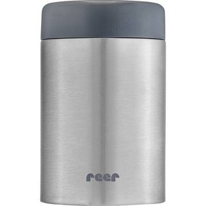 Reer, reer Pure Edelstahl-Warmhaltebox, Edelstahl-Warmhaltebox PURE (300ml) in grau