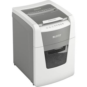 Leitz, Leitz IQ Autofeed Small Office 100 Aktenvernichter Partikelschnitt 34 l Blattanzahl (max.): 100 Sicherheitsstufe 4, Leitz IQ Autofeed Small Office 100 Aktenvernichter 100 Blatt Partikelschnitt P-4 34 l Vernichtet auch Büroklammern,