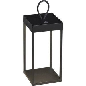 Konstsmide, Konstsmide Ravello 7811-750 Außen-Dekobeleuchtung, LED-Dekoleuchte, LED-Laterne, USB-Leuchte LED 2.2 W Warmweiß Schwarz, KONSTSMIDE Laterne »Ravello USB 30«