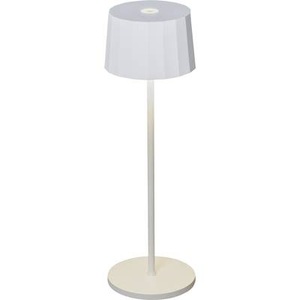Konstsmide, Konstsmide 7813-250 Positano USB-Leuchte LED LED fest eingebaut 2.2 W Weiß, LED-Tischleuchte Positano für außen, weiß