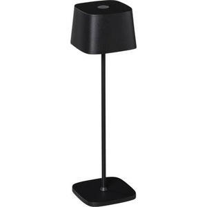 Konstsmide, Konstsmide 7814-750 Capri USB-Leuchte LED LED fest eingebaut 2.2 W Schwarz, Konstsmide Akku-Tischleuchte Capri USB, 2700-3000 K, 2.2 W, Schwarz