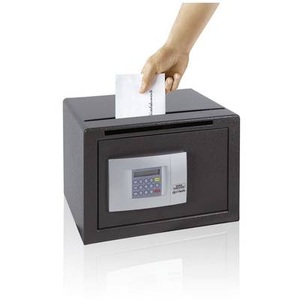 Burg-Wächter, Burg Wachter - Truhe Point-Safe P 2 E EWS - Schwarz, Burg Wächter Tresor »PointSafe P2 E E«