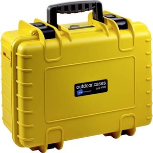 Bowers & Wilkins, B&W Copter Case Type 4000 Y gelb mit DJI Mavic Air 2 Inlay, outdoor.case Typ 4000 DJI Mavic Air 2, Koffer
