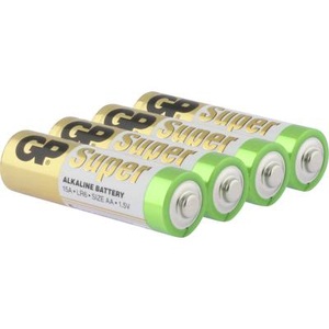 GP Batteries, GP Batteries 1x4 GP Super Alkaline 1,5V AA Mignon LR06, 