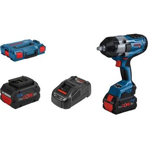 Bosch Professional GDS 18V-1000 06019J8303 Akku-Drehschlagschrauber 18 V 5.5 Ah Li-Ion inkl. 2. Akku, inkl. Ladegerät,