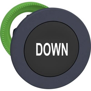 Schneider Electric, Schneider Electric ZB5FA344 Frontelement für Drucktaster flach, rückstellbar (Ø) 30.5 mm Down Dunkelgrau, Schwarz 1 St., Schneider Electric ZB5FA344 Frontelement für Drucktaster flach, rückstellbar (Ø) 30.5 mm Down Dunkelgrau, Schwarz 1 St.