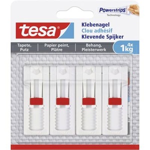 Tesa, TESA Klebenagel 4x1 kg 77774-00009 Tapete, Putz, Tesa Klebenagel, 1kg, Tapete & Putz, 77774-00009