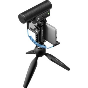 Sennheiser, Sennheiser MKE 400 Mobile Kit Kamera-Mikrofon Übertragungsart (Details):Kabelgebunden inkl. Windschutz, inkl. Kabel,, 