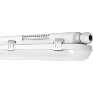 LEDVANCE, LEDVANCE Damp Proof LED-Feuchtraumleuchte LED LED fest eingebaut 81 W Neutralweiß Grau, Ledvance LED Wasserdicht Deckenleuchte feuchtigkeitsdicht 81W 11000lm - 840 Kaltweiß | 150cm - Ersatz für 2x58W