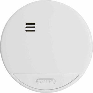 ABUS, ABUS Rauchwarnmelder RWM150, ABUS RWM150 Rauchwarnmelder inkl. 10 Jahres-Batterie batteriebetrieben (Ø x H) 100 mm x 36 mm