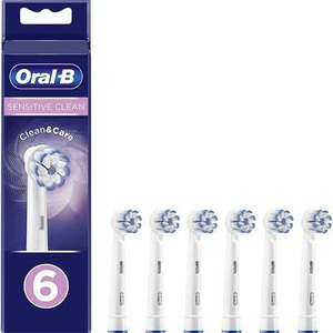 Oral-B, Oral-B Sensitive Clean & Care 2+2+2 Zahnbürstenaufsatz 1 St. Weiß, 