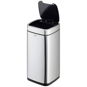 Durable, Durable 342223 342223 Mülleimer 21 Edelstahl Silber One-Touch-Deckelöffnung 1 St., Durable Abfalleimer, NO TOUCH, 21lt, touchless, Edelstahl, 342223