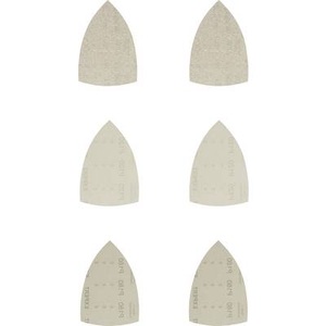 Bosch Accessories EXPERT M480 2608901208 Schleifnetz-Set gelocht Körnung num 80, 80, 80, 80, 120, 120, 120, 180, 180,