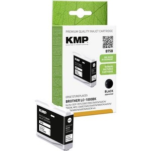 KMP, KMP Tintenpatrone ersetzt Brother LC1000BK Kompatibel Einzel-Modul Schwarz B75B 1035,4001, KMP B75B - 16.3 ml - Schwarz - kompatibel - Tintenpatrone - für Brother DCP-350