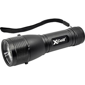XCell, XCell 146362 LED Taschenlampe mit Handschlaufe, mit Holster, mit Stroboskopmodus batteriebetrieben 500 lm 7 h 179 g, XCell 146362 LED Taschenlampe mit Handschlaufe, mit Holster, mit Stroboskopmodus batteriebetrieben 500 lm 7 h 179 g