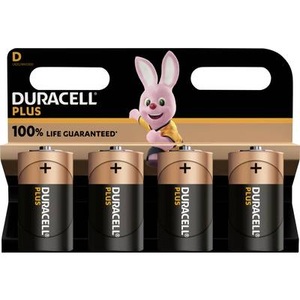 Duracell, Duracell Plus-D K4 Mono (D)-Batterie Alkali-Mangan 1.5 V 1 St., Plus D, Batterie
