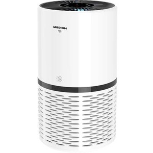 Medion, Medion® Luftreiniger »Medion Luftreiniger MD 10171 52 m²«, für 52 m² Räume, Fernsteuerung über App, Luftqualitätsanzeige, Nachtmodus, Timerfunktion, 