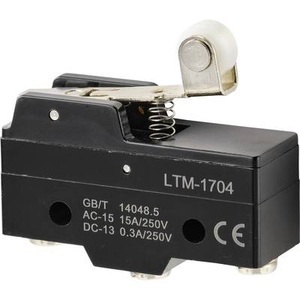 TRU COMPONENTS, TRU COMPONENTS Mikroschalter 250 V/AC 15 A 1 x Ein/(Ein) tastend 1 St., TRU COMPONENTS TC-9201368 Mikroschalter 250 V/AC 15 A 1 x Ein/(Ein) tastend 1 St.